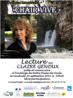 claire Genoux: lecture